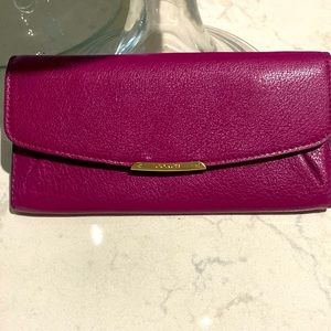 Coach Madison Leather Slim Envelope Wallet